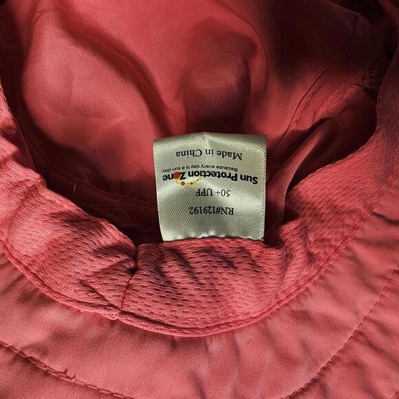Pink Sun Protection Zone Bucket Hat - Picture 5 of 5